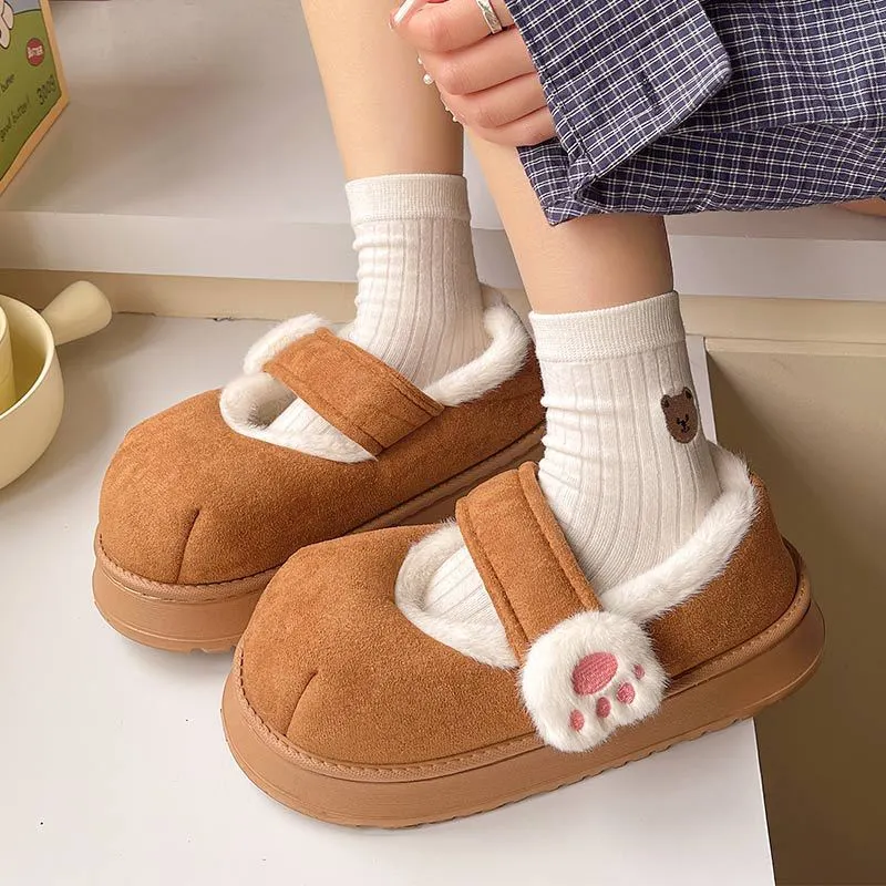 Stay Cozy and Stylish with PawSnug™ Women's Cotton-Padded Plush Shoes - Image 4