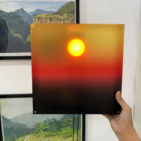 SunSconce™ AuraRise - Interactive Solar-Inspired Wall Light Sculpture - Image 4