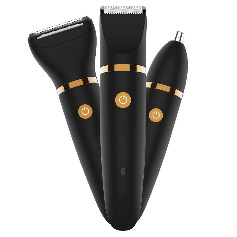 TrimEase™ 3-in-1 Electric Grooming Kit – Waterproof USB-C Rechargeable with Charging Dock - Image 2