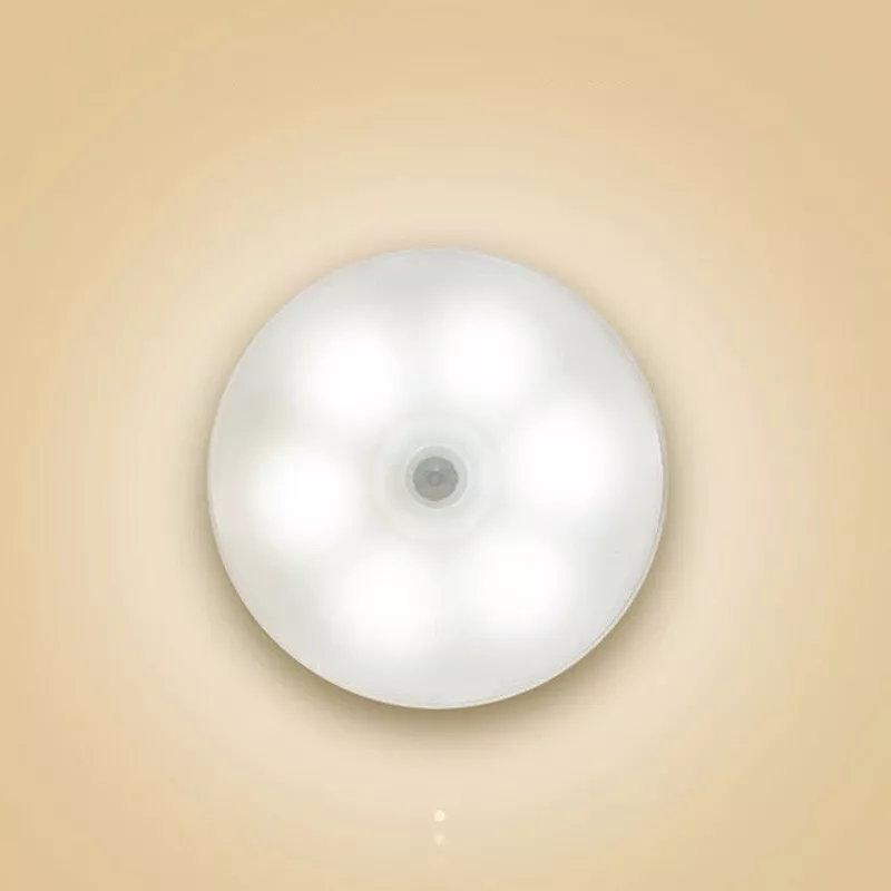 USB Rechargeable Motion Sensor LED Puck Light