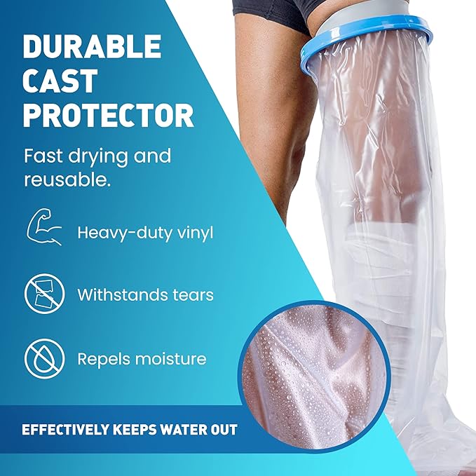 Waterproof Fracture Cast Foot Cover – Protect Your Cast & Wound in the Shower - Image 7